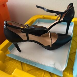 Antonio Maurizi Black Leather Heels